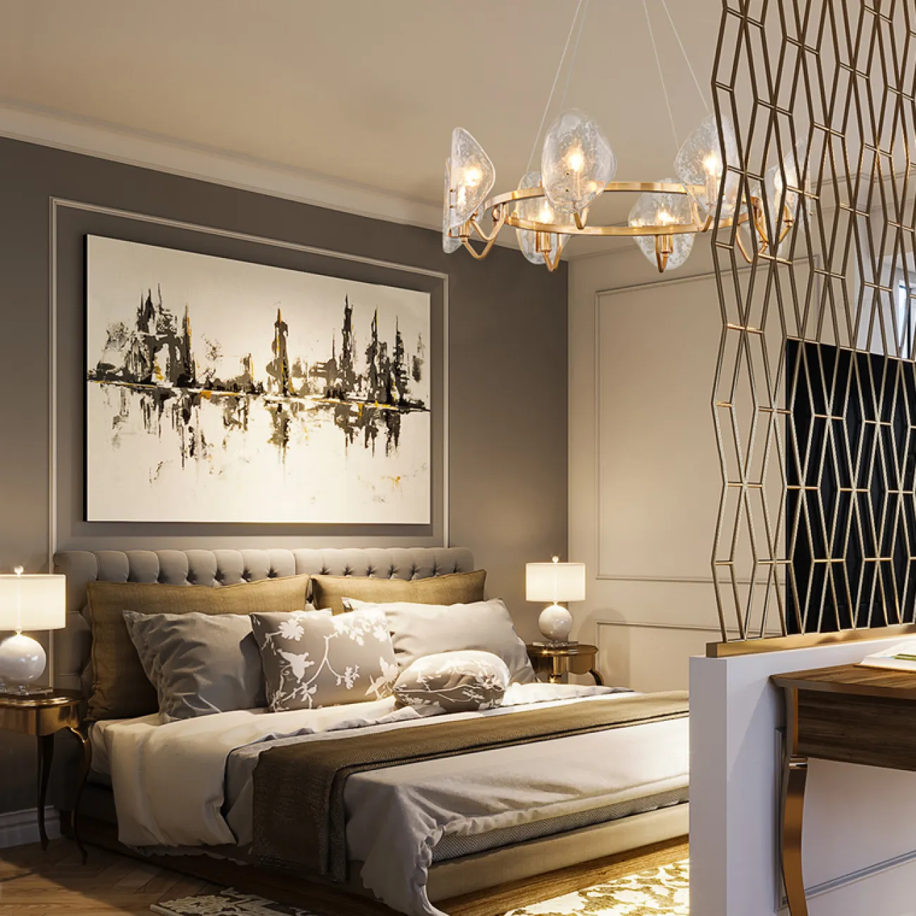 Подвесная кольцевая люстра ICICLES от ImperiumLoft