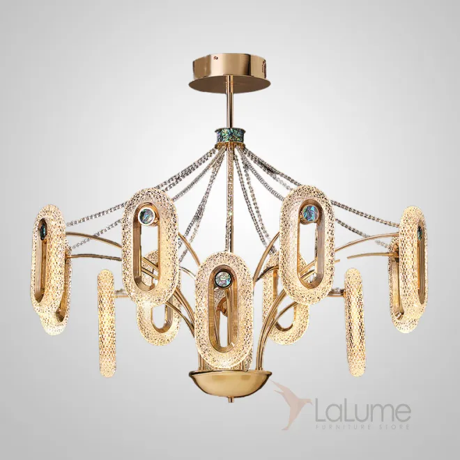 Потолочная люстра KEZIA CH L12 от ImperiumLoft