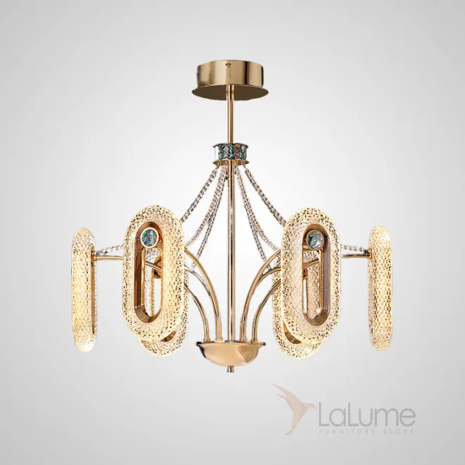 Потолочная люстра KEZIA CH L6 от ImperiumLoft