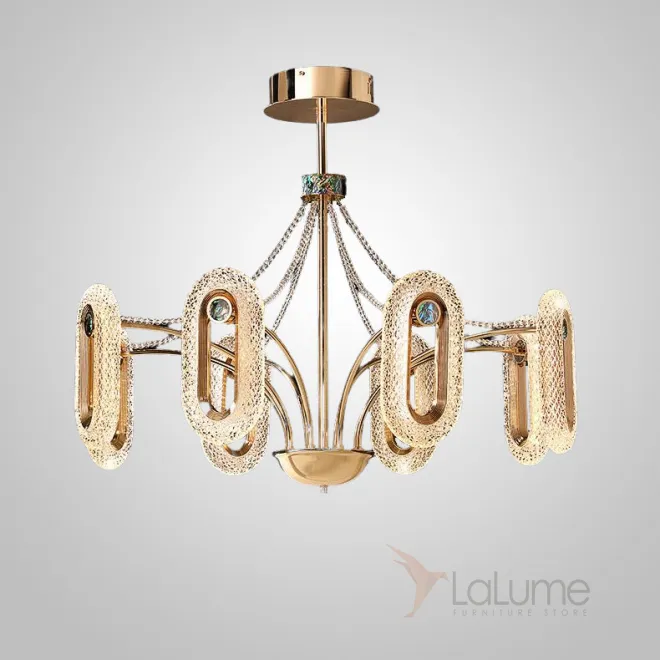 Потолочная люстра KEZIA CH L8 от ImperiumLoft