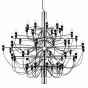 Люстра Flos 2097 50 Chrome designed by Gino Sarfatti от LaLume