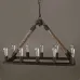 Люстра Square Mini 10 Loft Rope Light