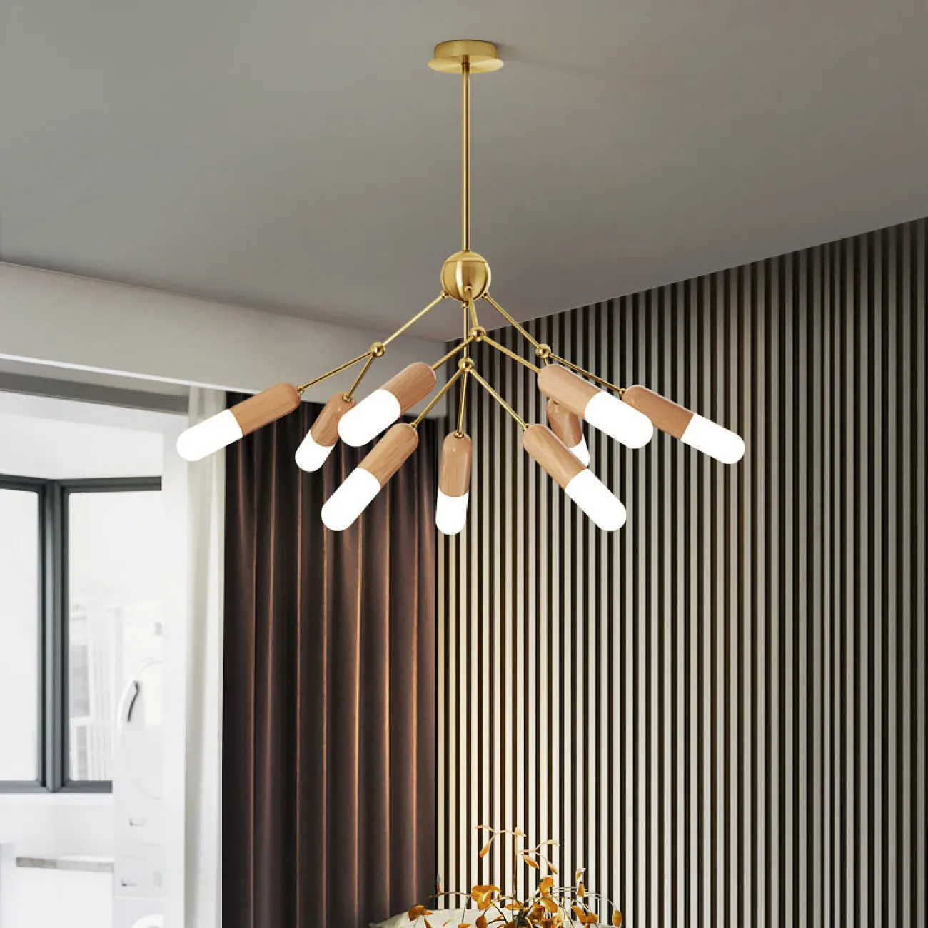 Потолочная люстра KERSTEN CH L5 от ImperiumLoft