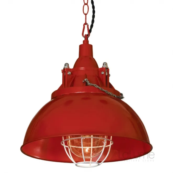 Подвесной светильник Firefighter Helmet Pendant Red от LaLume