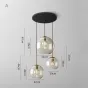 Подвесной светильник VILMO TRIO B от ImperiumLoft