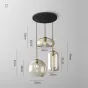Подвесной светильник VILMO TRIO B от ImperiumLoft