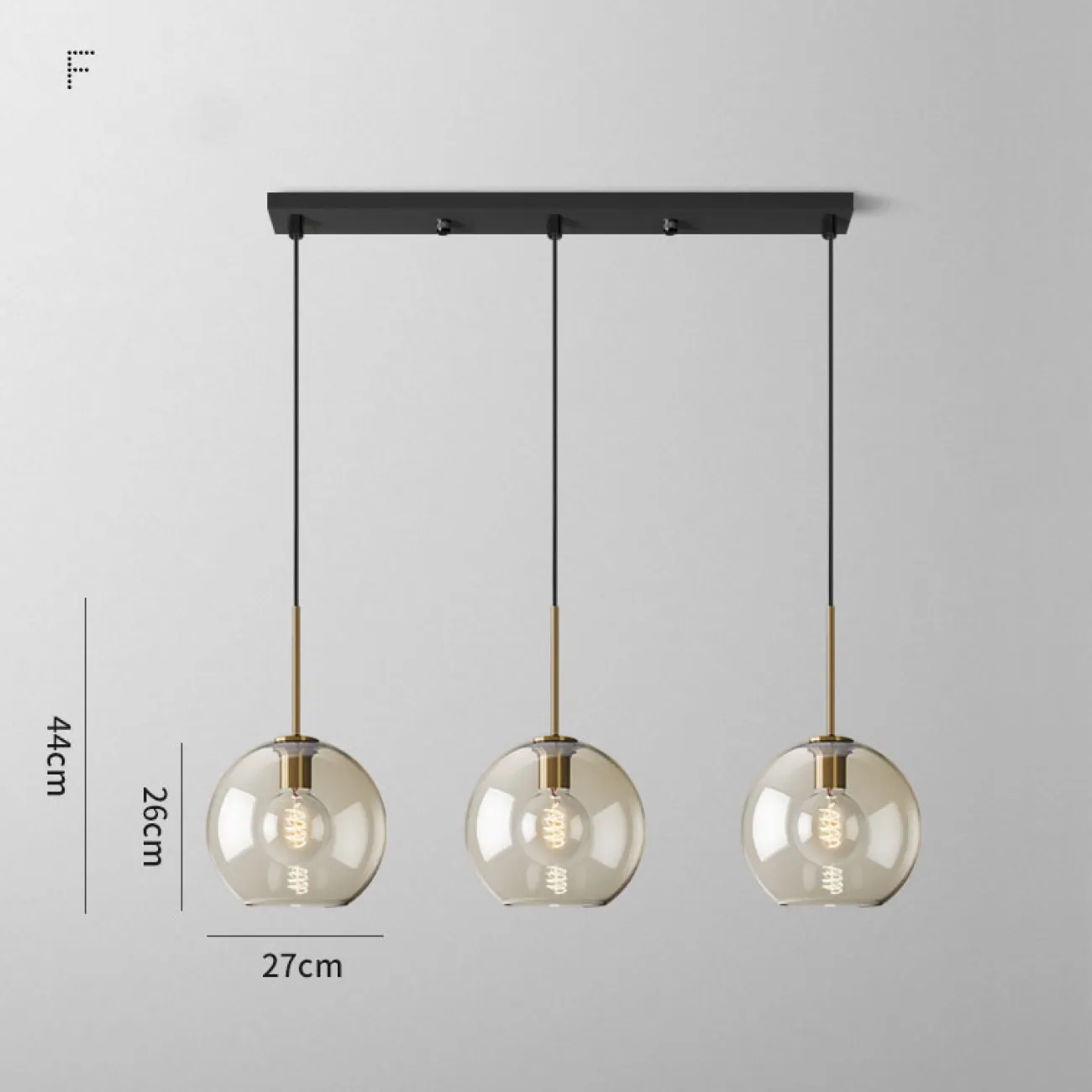 Подвесной светильник VILMO TRIO A от ImperiumLoft