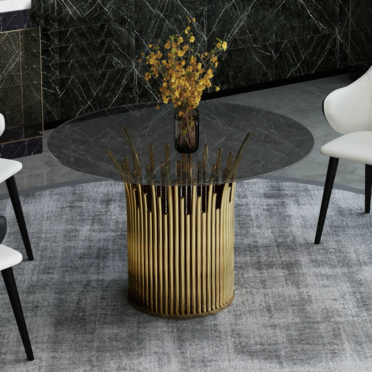 Дизайнерский обеденный стол LaLume-AZ00296 Дизайнерский обеденный стол LaLume-AZ00296