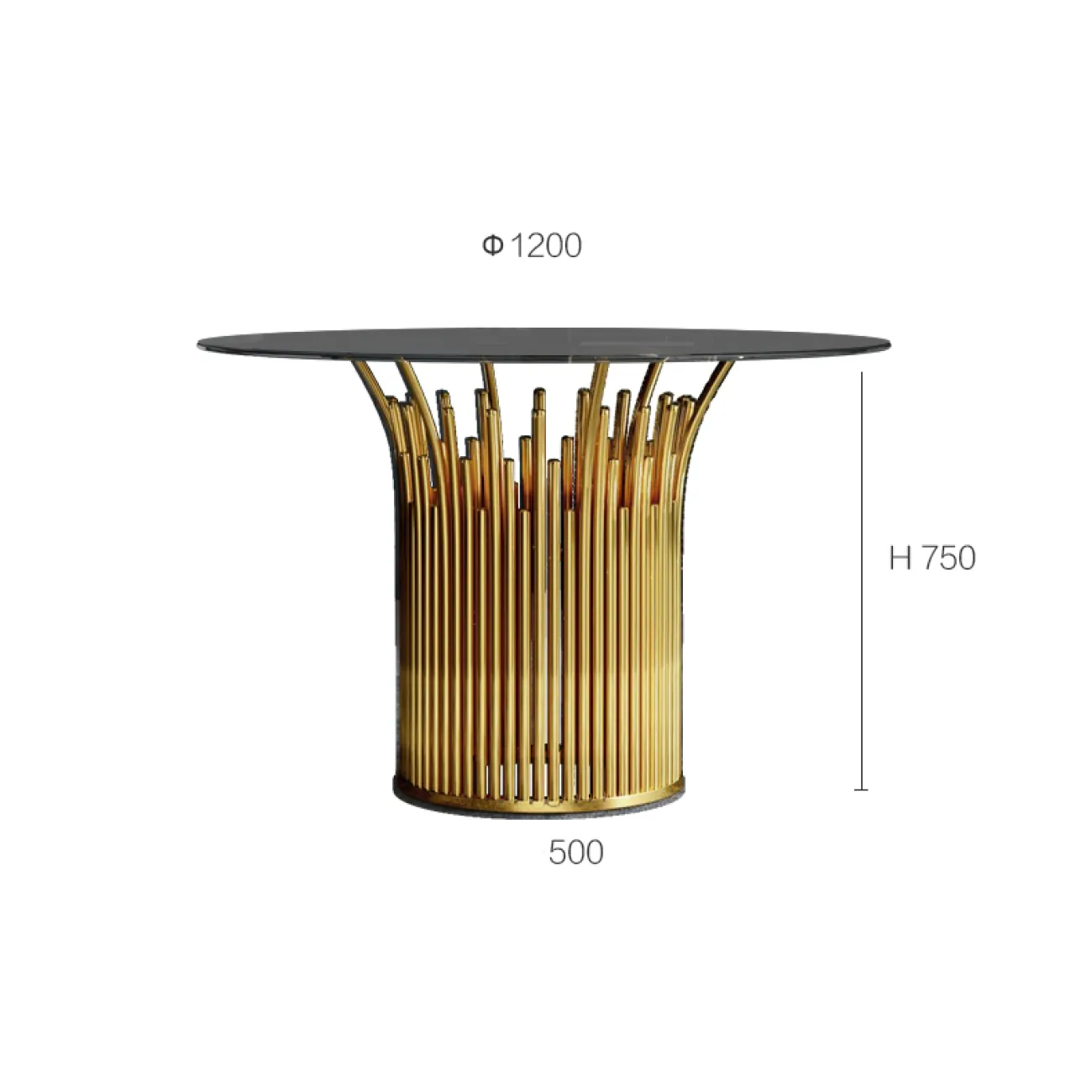 Дизайнерский обеденный стол LaLume-AZ00296 Дизайнерский обеденный стол LaLume-AZ00296