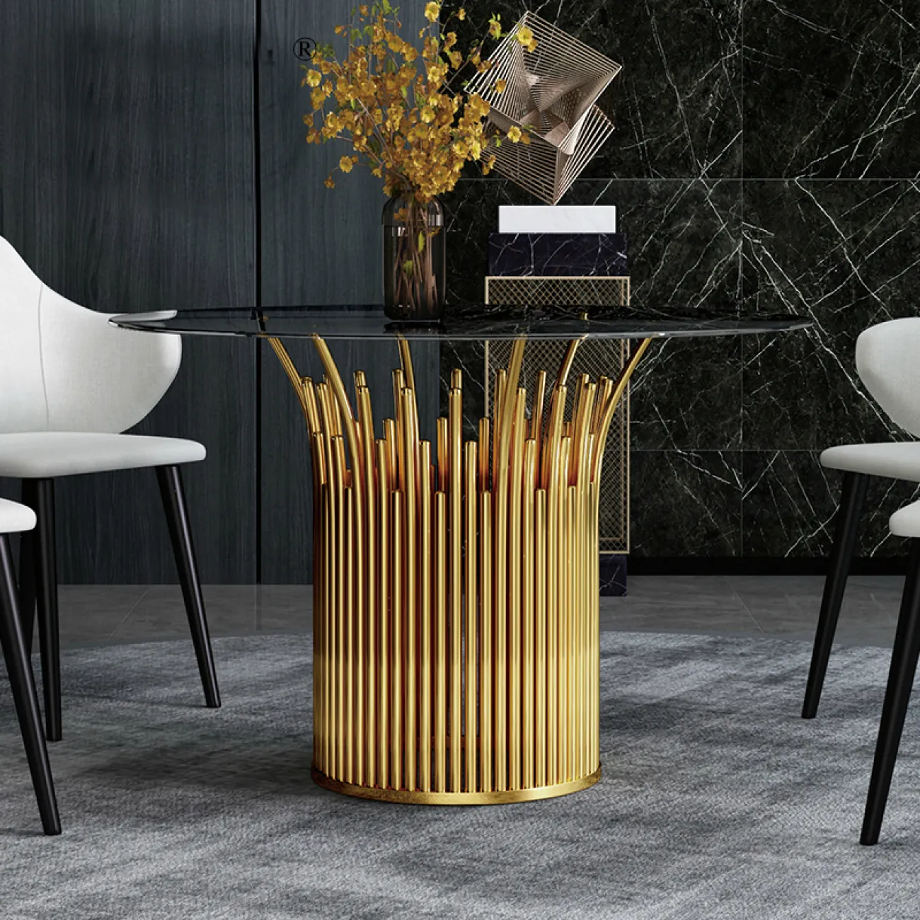 Дизайнерский обеденный стол LaLume-AZ00296 Дизайнерский обеденный стол LaLume-AZ00296