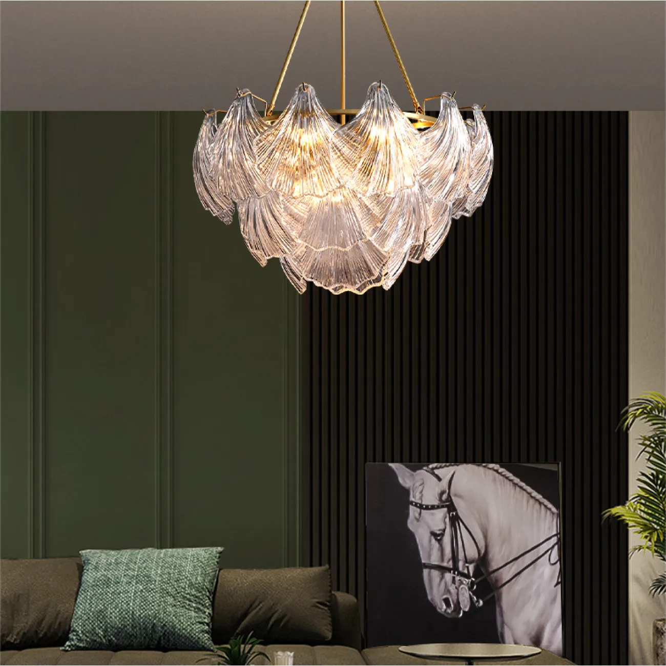 Потолочная люстра STEFANI CH L9 от ImperiumLoft