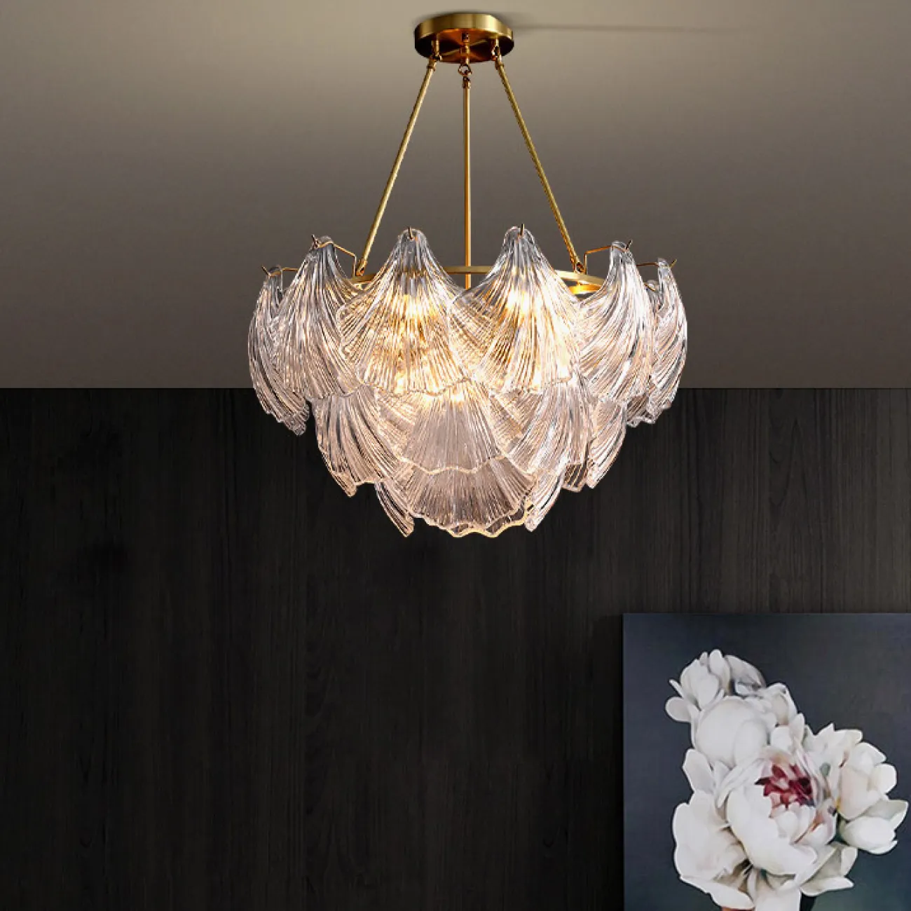 Потолочная люстра STEFANI CH L9 от ImperiumLoft