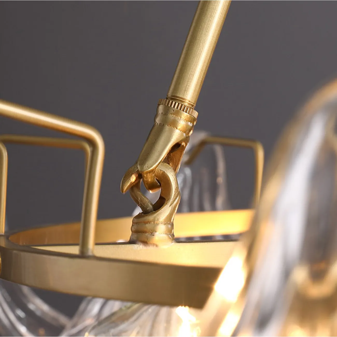 Потолочная люстра STEFANI CH L9 от ImperiumLoft