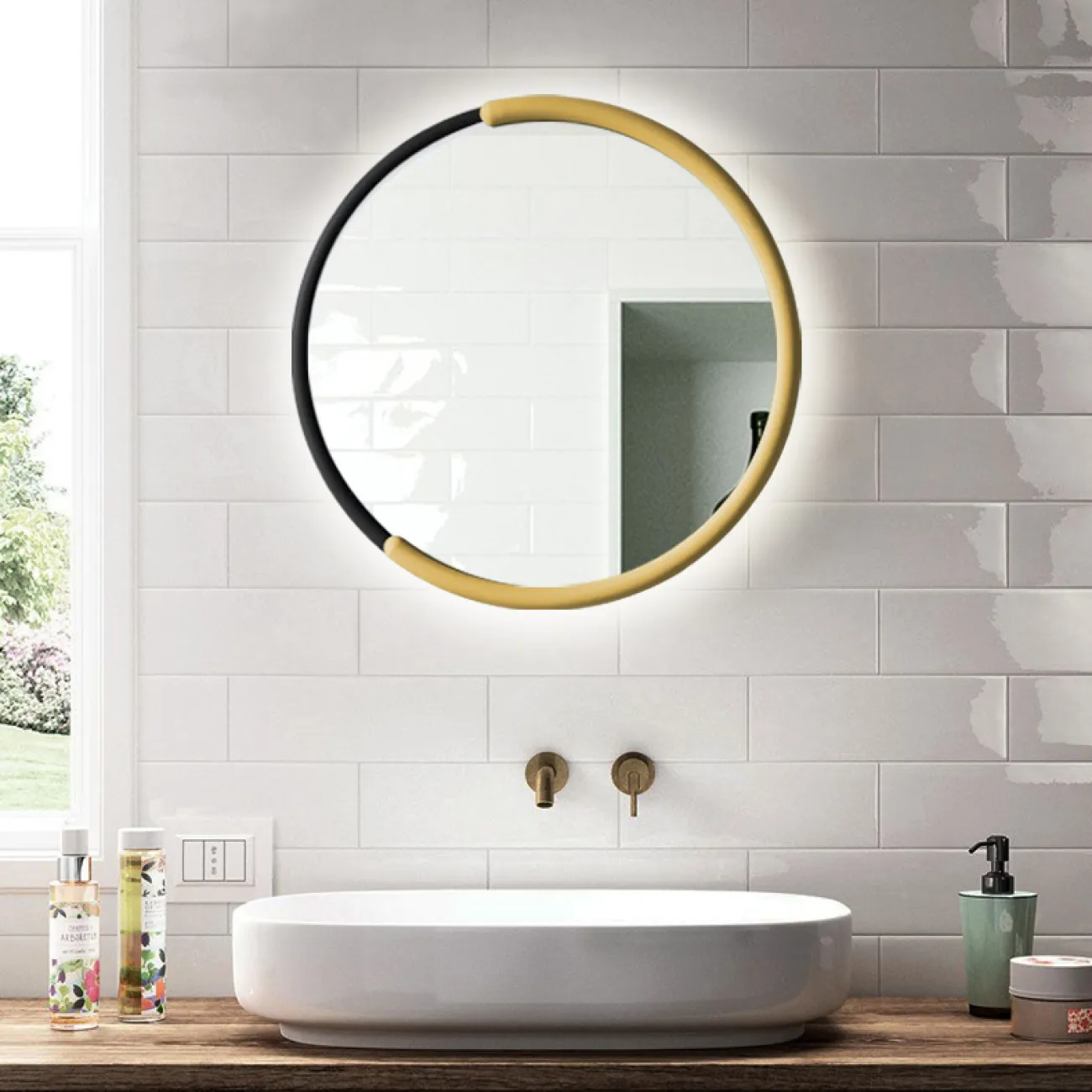 Зеркало с подсветкой MIRRA от ImperiumLoft