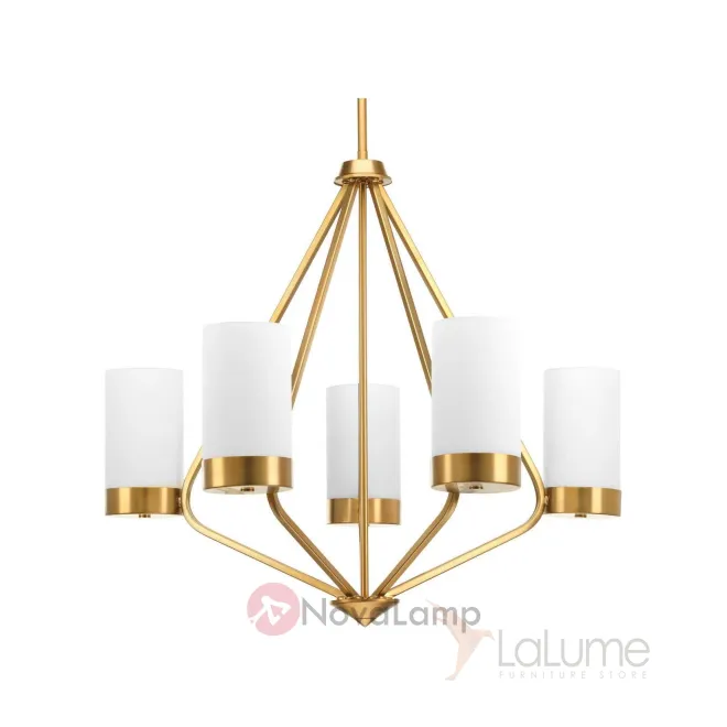 Люстра Progress Lighting Elevate Brushed Bronze Five-Light Wide Chandelier от ImperiumLoft