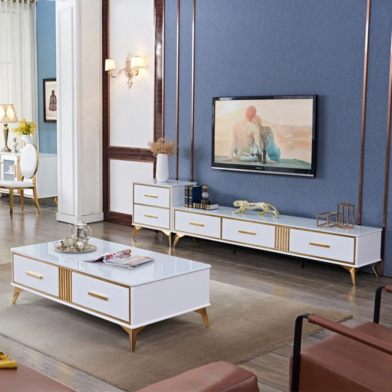 Дизайнерский журнальный столик LaLume-AP00212 Дизайнерский журнальный столик LaLume-AP00212