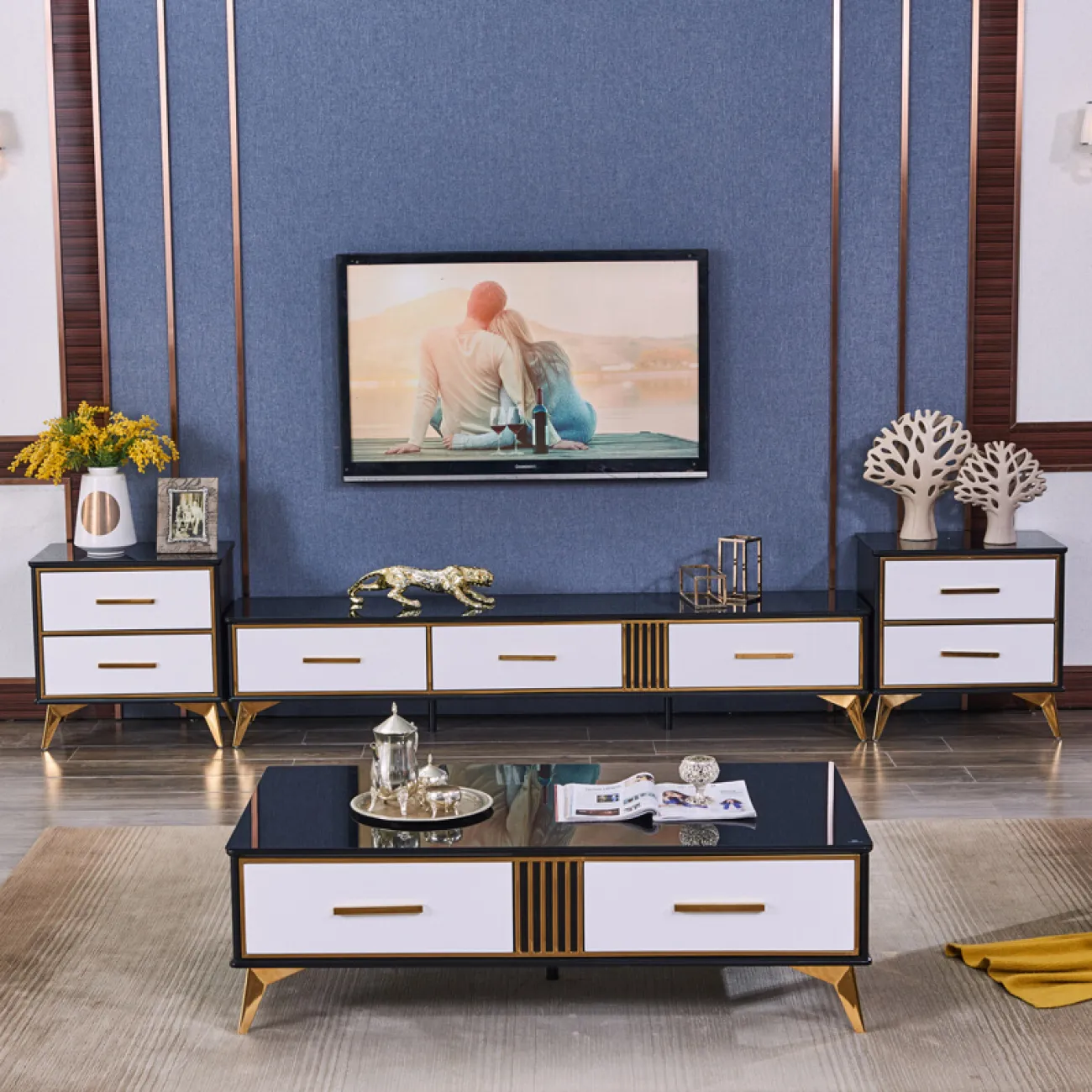 Дизайнерский журнальный столик LaLume-AP00212 Дизайнерский журнальный столик LaLume-AP00212