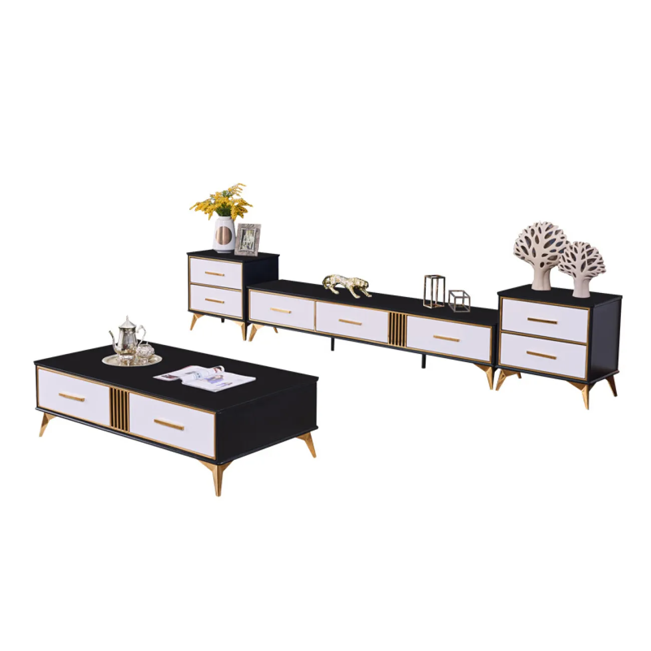 Дизайнерский журнальный столик LaLume-AP00212 Дизайнерский журнальный столик LaLume-AP00212