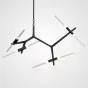 Люстра Агнес Chandelier Summer 8 Black от ImperiumLoft