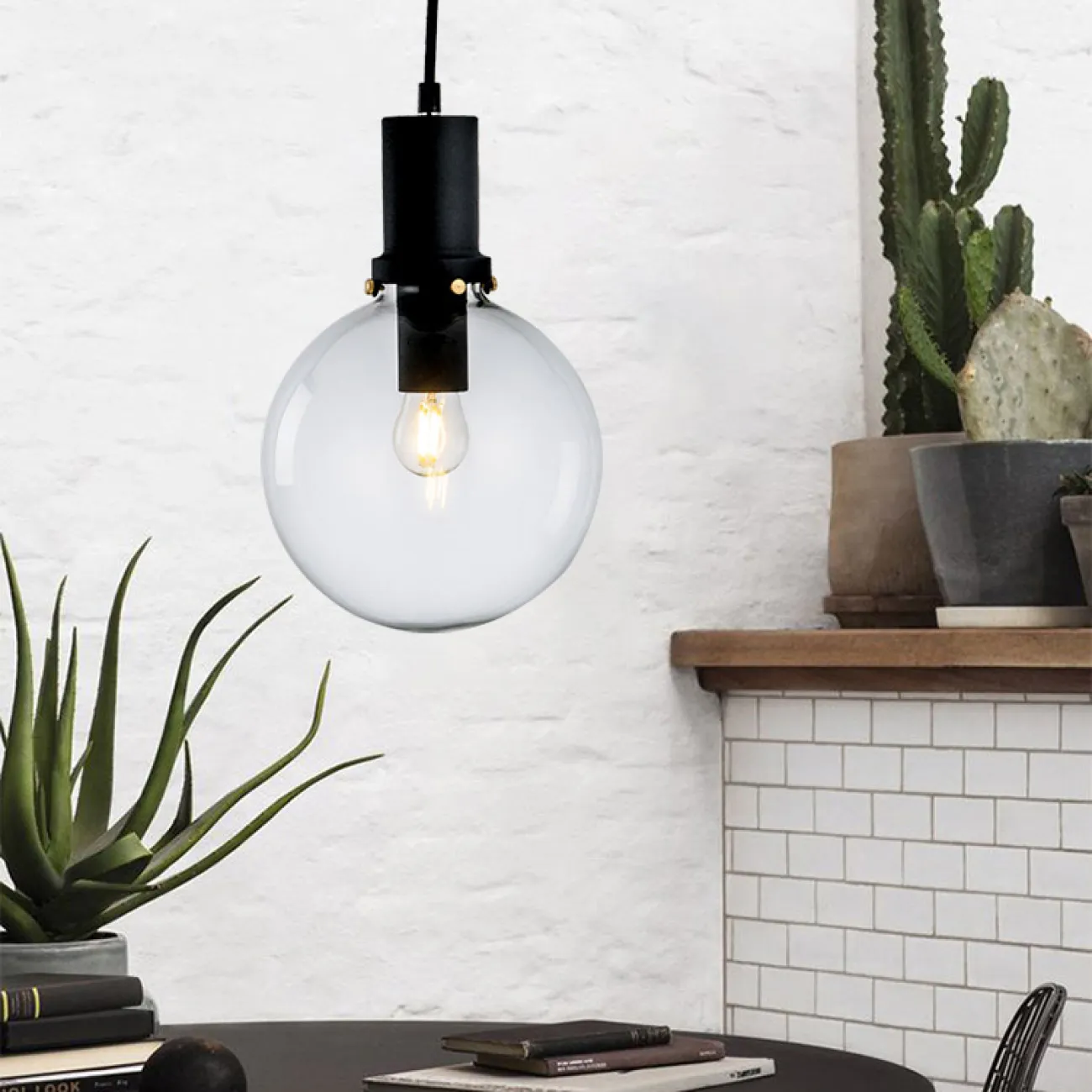 Подвесной светильник PENBALL D30 Black от ImperiumLoft