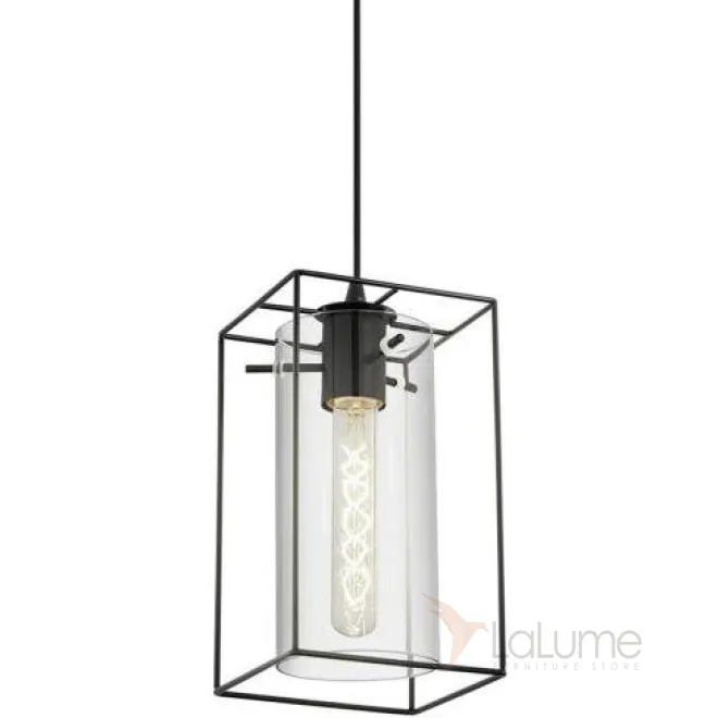 Подвесной светильник Loft Industrial Ortogonal Pendant Clear Glass от LaLume