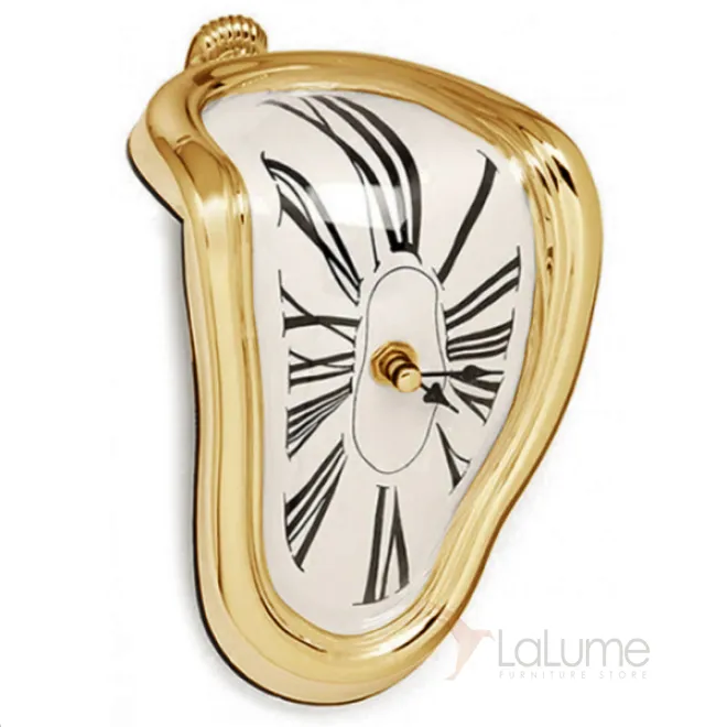 Часы Salvador Dali Soft Clock Gold от LaLume