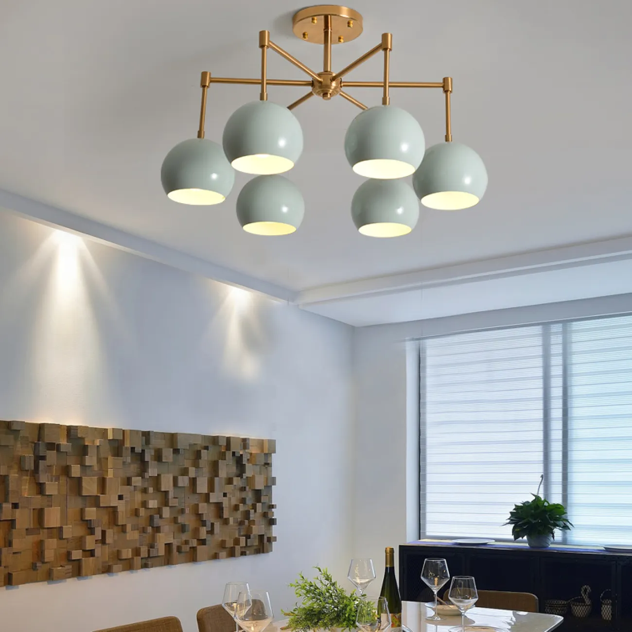 Люстра на штанге OST D58 от ImperiumLoft