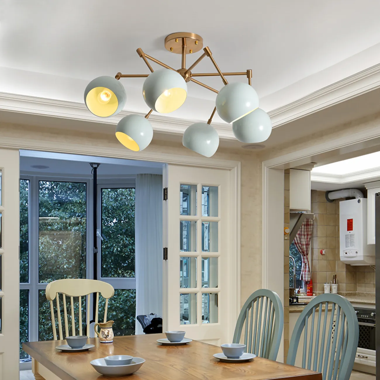 Люстра на штанге OST D58 от ImperiumLoft