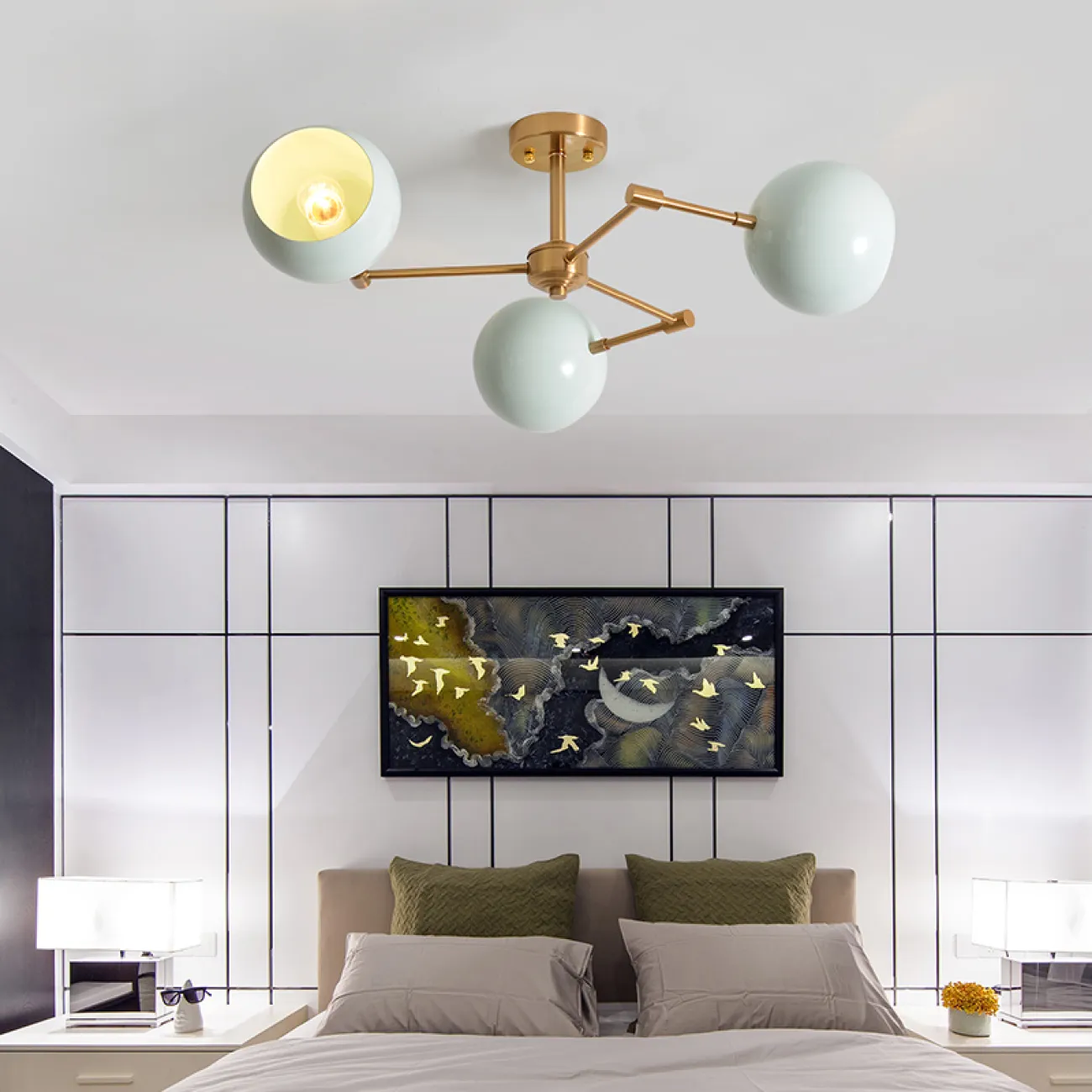 Люстра на штанге OST D58 от ImperiumLoft