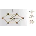 Люстра Molecule Gold Chandelier