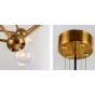 Люстра Molecule Gold Chandelier от LaLume