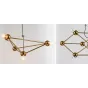 Люстра Molecule Gold Chandelier от LaLume