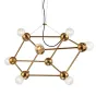 Люстра Molecule Gold Chandelier от LaLume