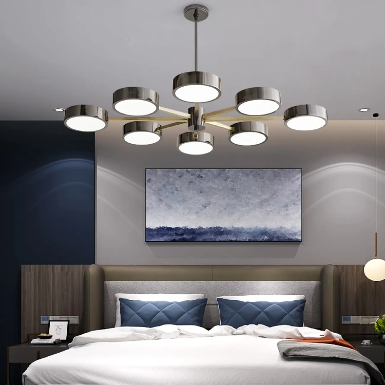 Люстра на штанге FRIEND от ImperiumLoft