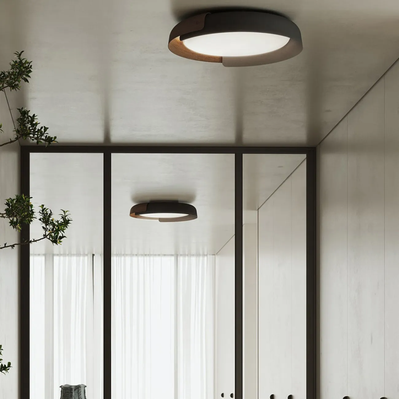 Потолочный светильник ADDA White/Wood от ImperiumLoft Потолочный светильник ADDA White/Wood от ImperiumLoft