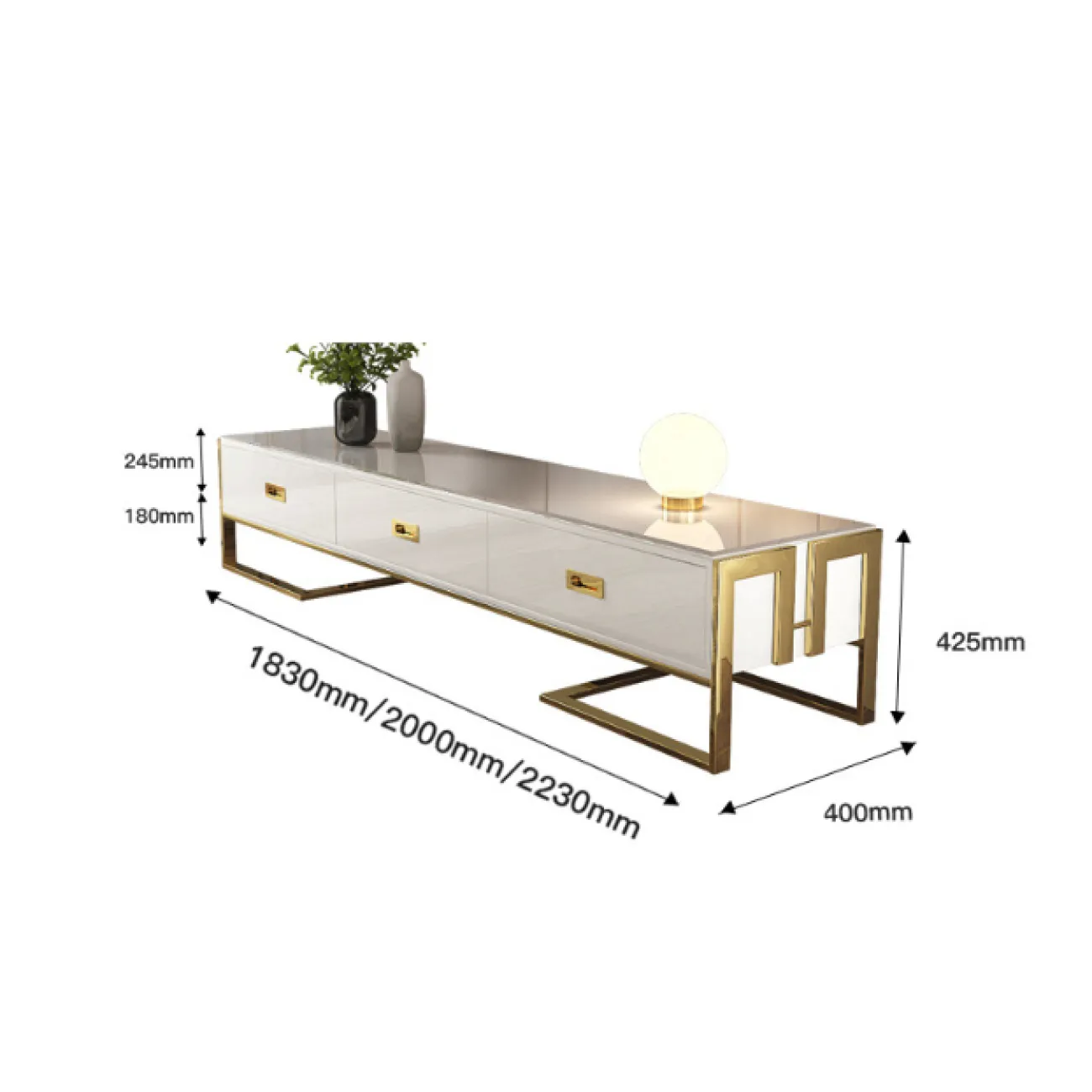 Дизайнерский комод под ТВ LaLume-TV00126