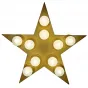 Настенный светильник Star золотая звезда