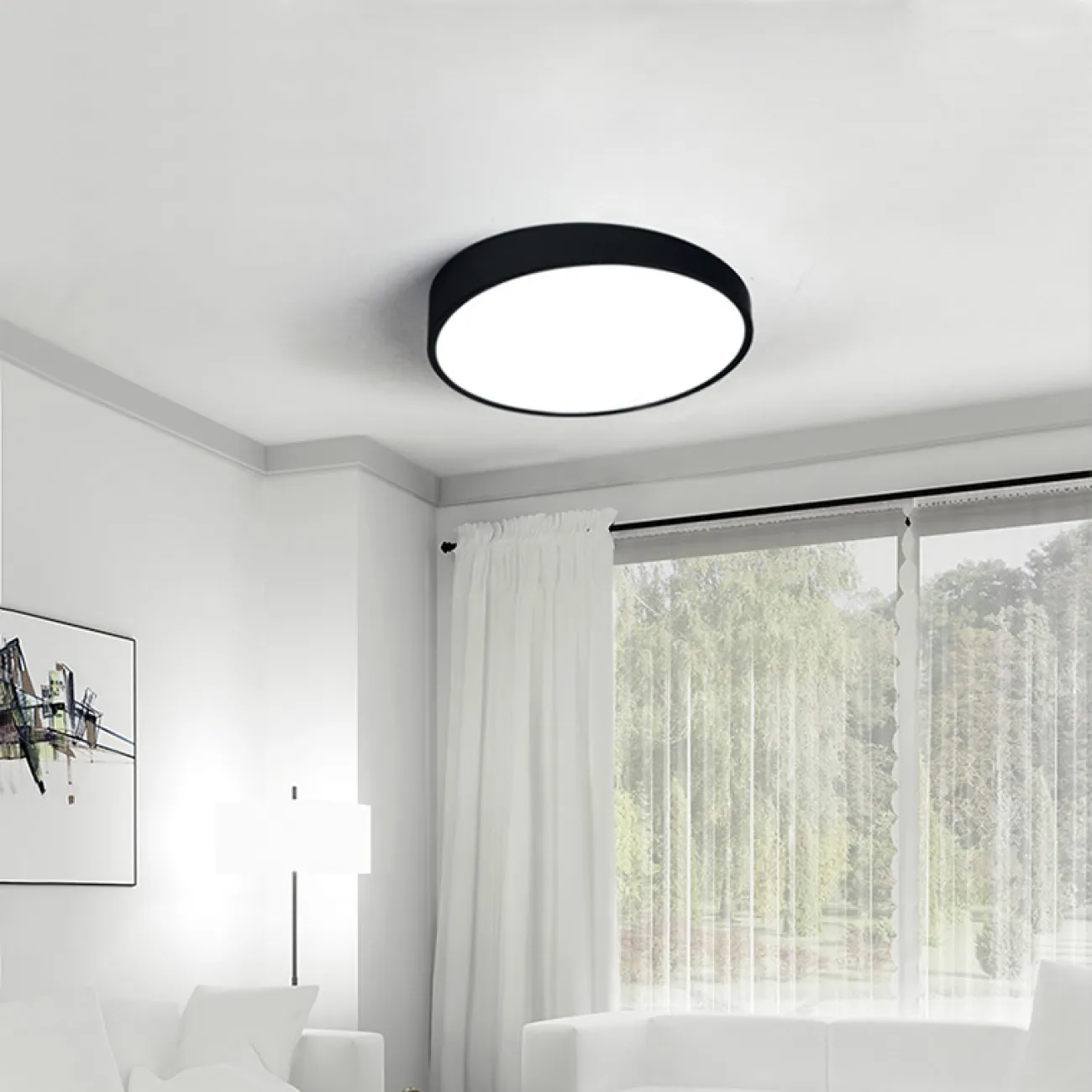 Потолочный светильник SHEAR D80 White от ImperiumLoft Потолочный светильник SHEAR D80 White от ImperiumLoft