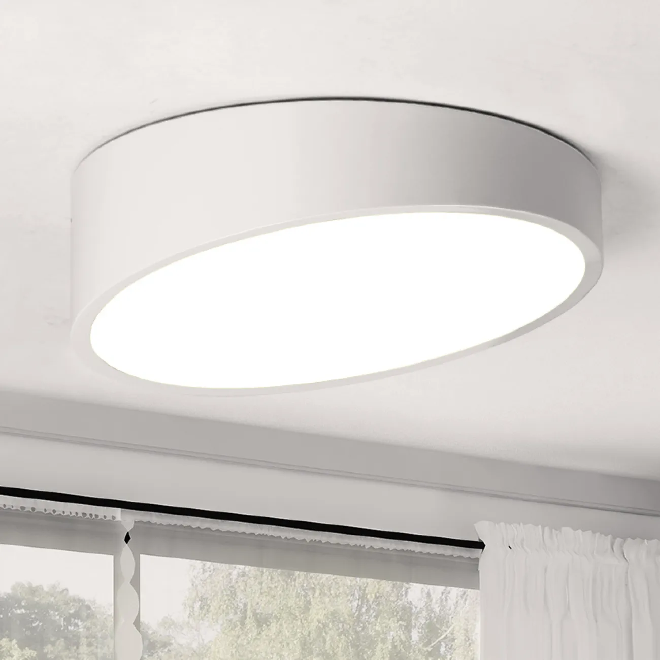 Потолочный светильник SHEAR D80 White от ImperiumLoft Потолочный светильник SHEAR D80 White от ImperiumLoft