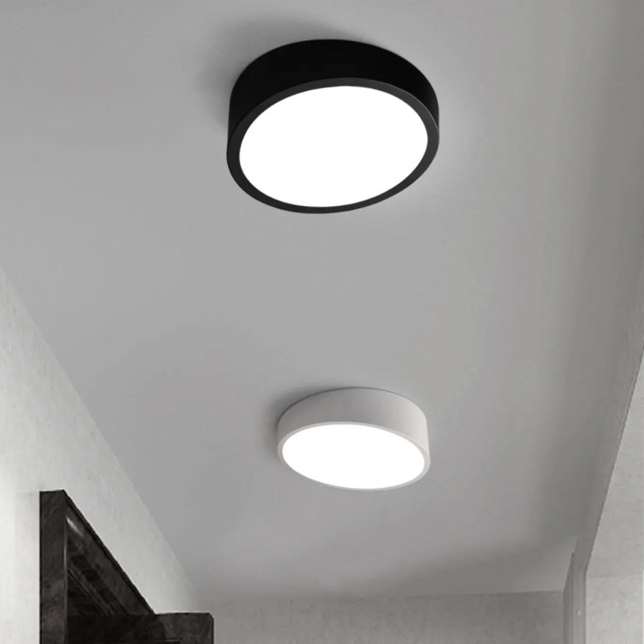 Потолочный светильник SHEAR D25 White от ImperiumLoft