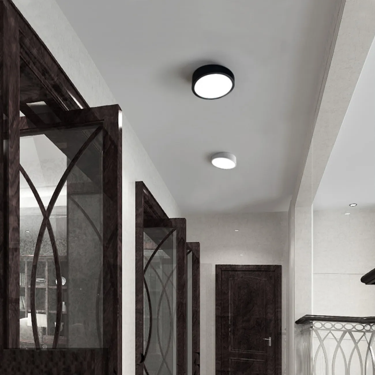 Потолочный светильник SHEAR D80 White от ImperiumLoft Потолочный светильник SHEAR D80 White от ImperiumLoft