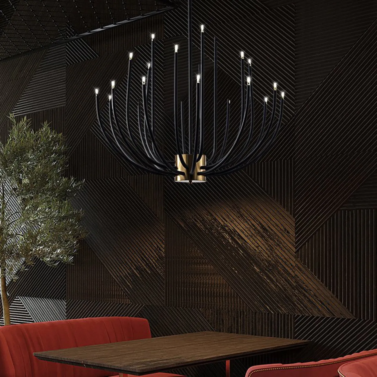 Подвесная люстра PIRA 21 от ImperiumLoft