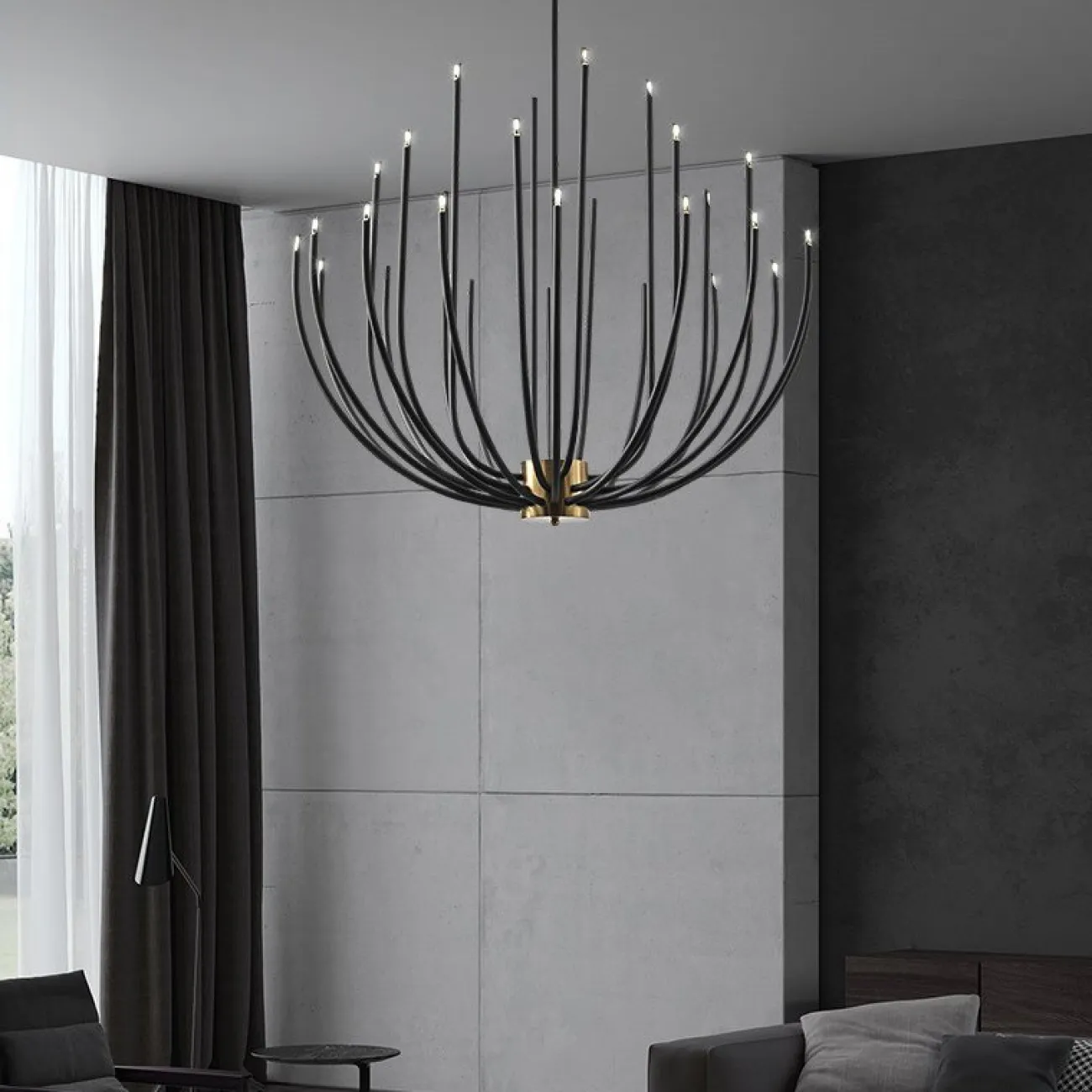 Подвесная люстра PIRA 21 от ImperiumLoft