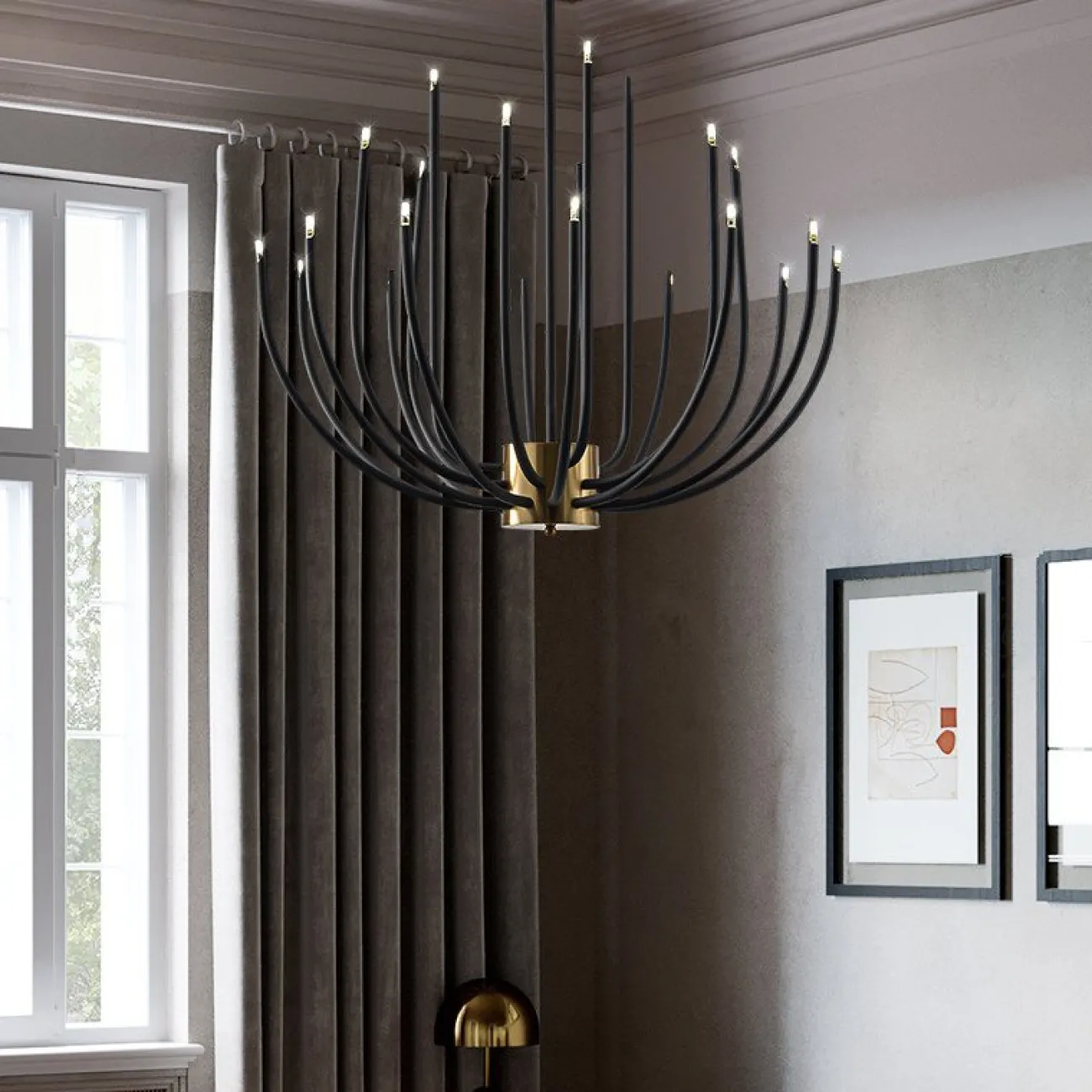 Подвесная люстра PIRA 21 от ImperiumLoft