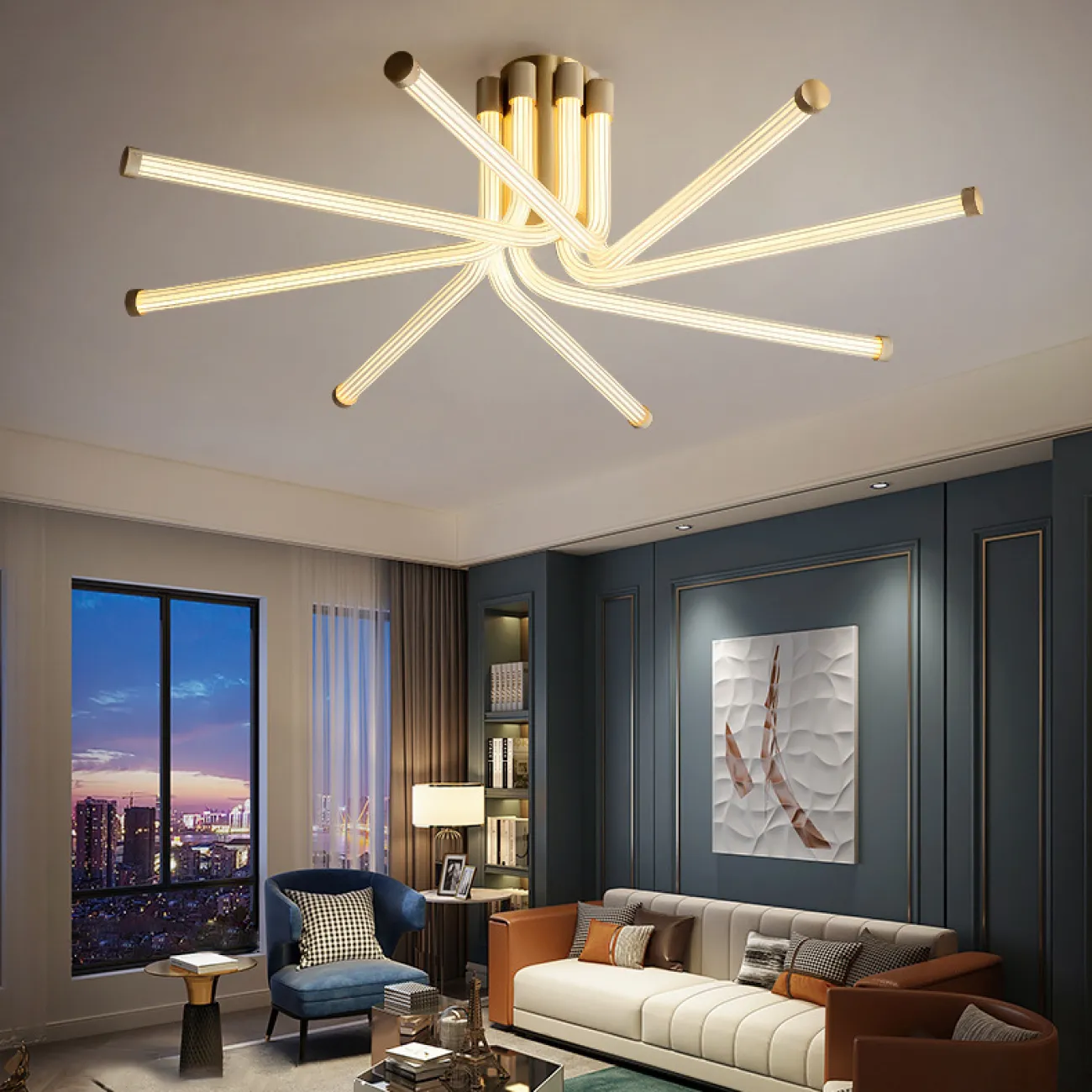 Потолочная люстра RAUGLA D83 от ImperiumLoft