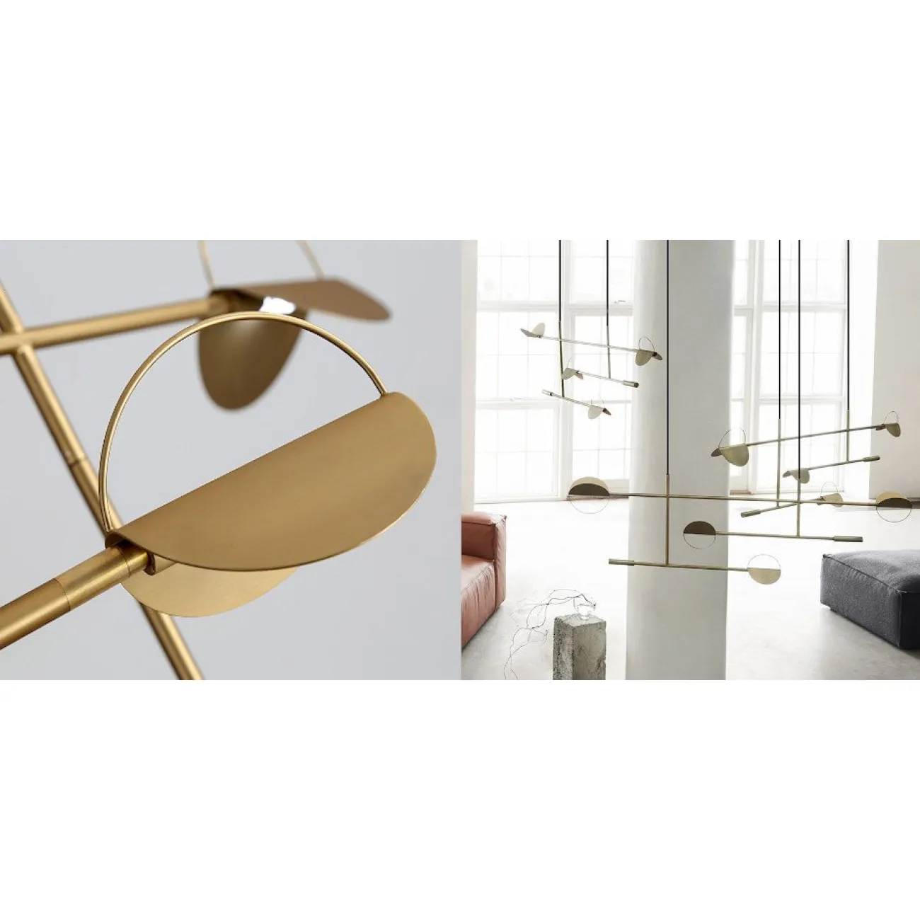 Люстра BOLIA LEAVES PENDANT brass от ImperiumLoft Люстра BOLIA LEAVES PENDANT brass от ImperiumLoft