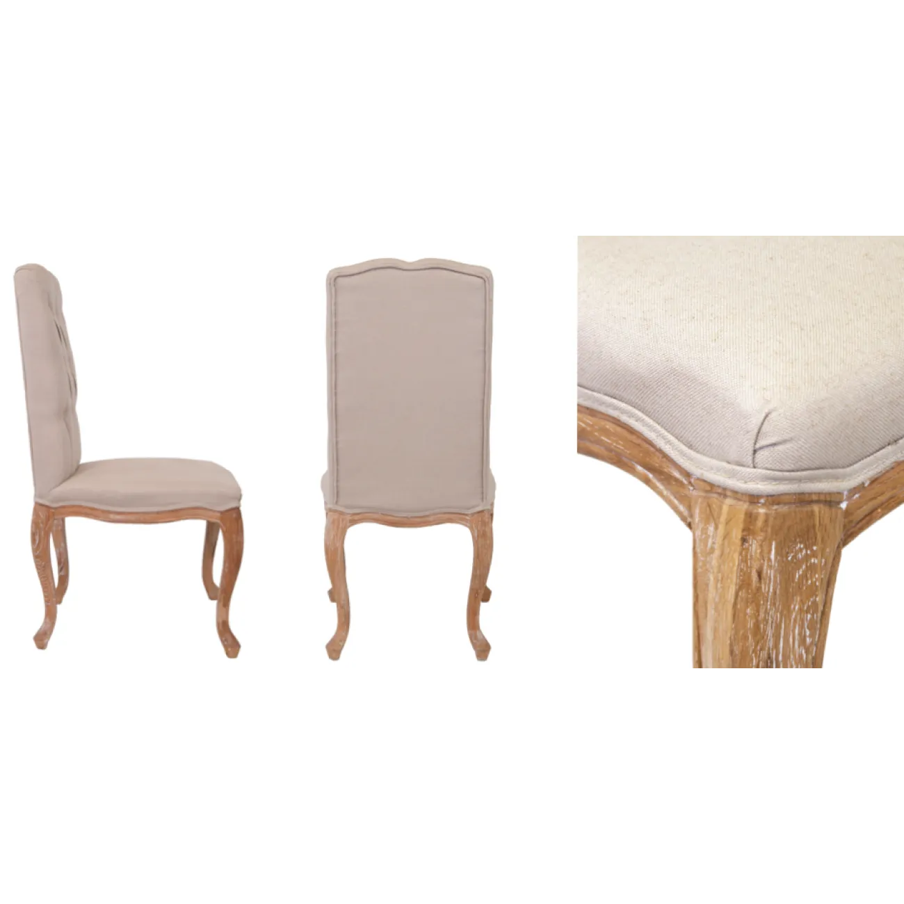 Стул French chairs Provence Norman Beige Chair от LaLume