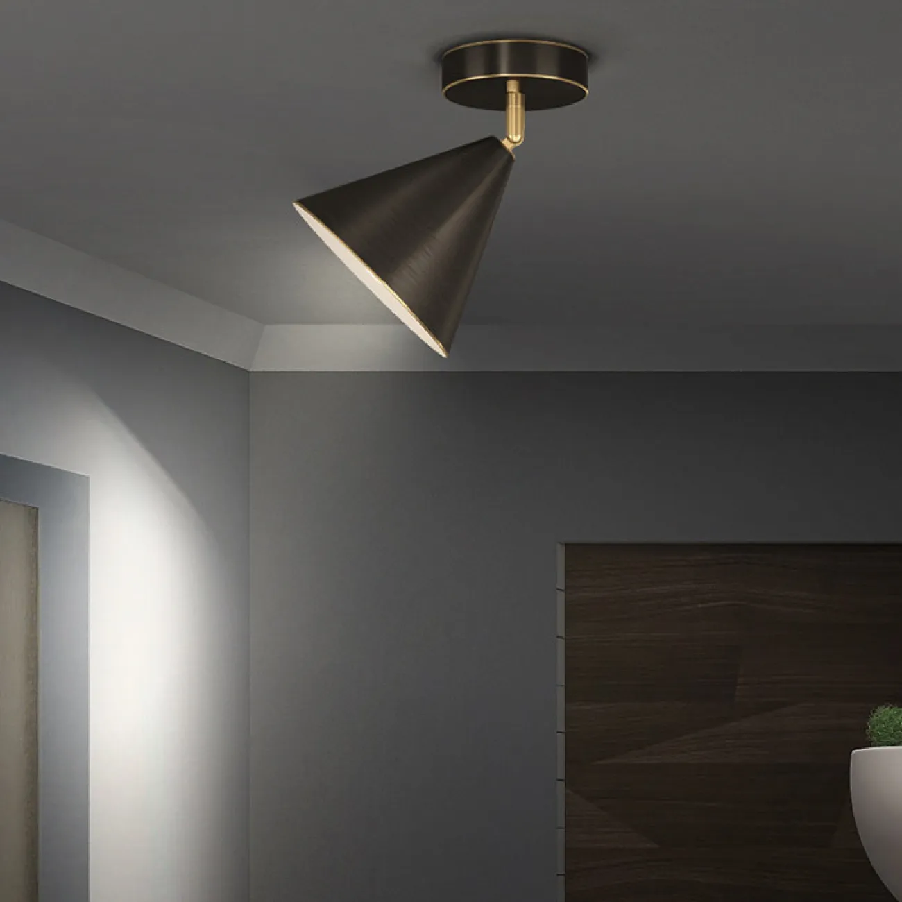 Потолочный светильник RIGEL CH Brass от ImperiumLoft