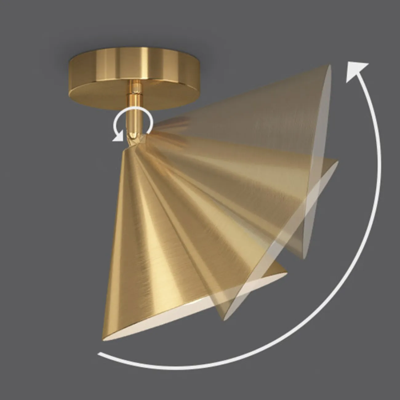 Потолочный светильник RIGEL CH Black от ImperiumLoft Потолочный светильник RIGEL CH Black от ImperiumLoft