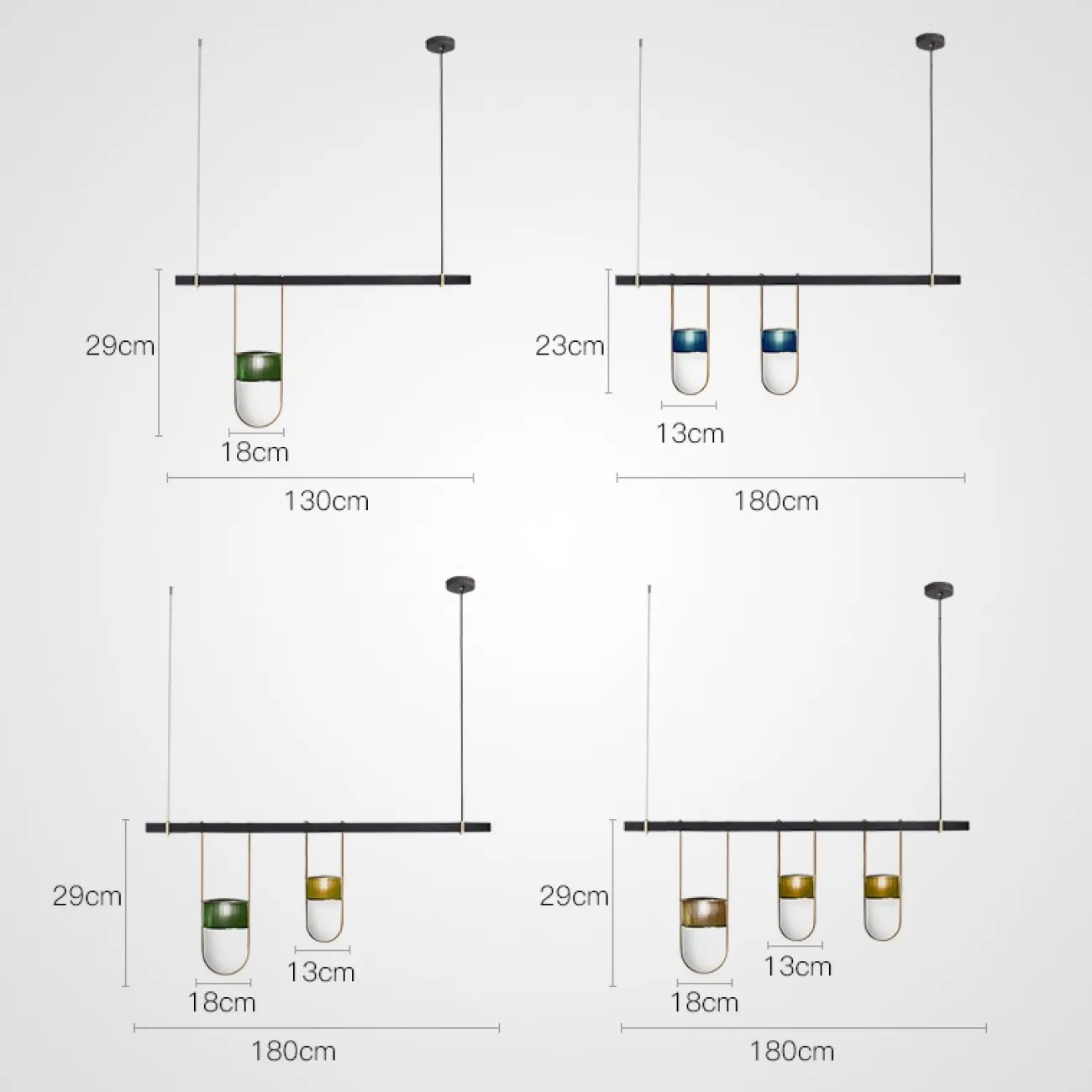 Подвесной светильник FARG 2S от ImperiumLoft